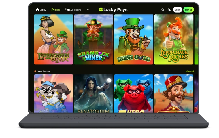 LuckyPays Casino site